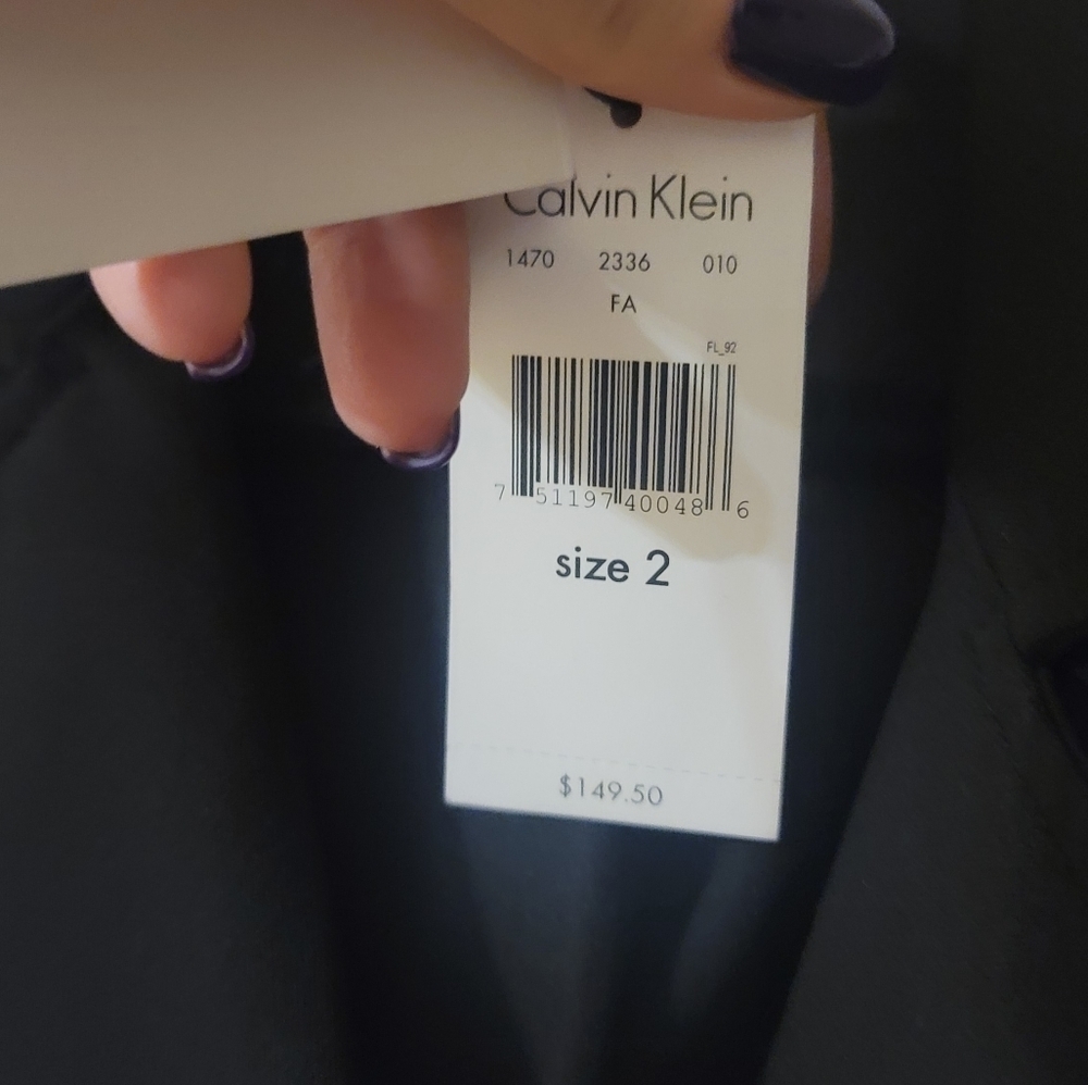 Calvin Klein Asymmetrical Zip Jacket - Picture 9 of 12